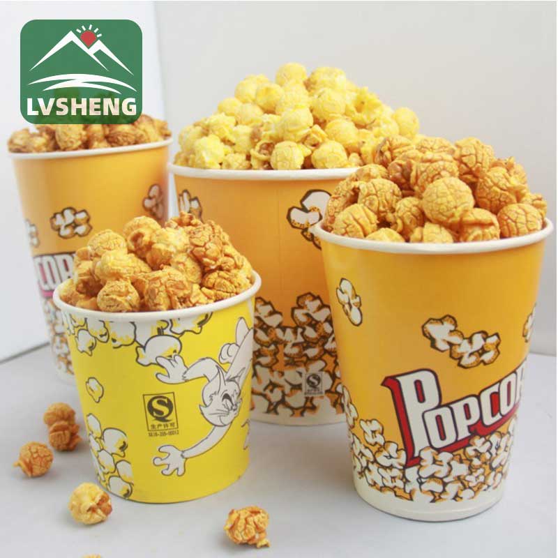 Zidebe za Paper Popcorn Zotayidwa