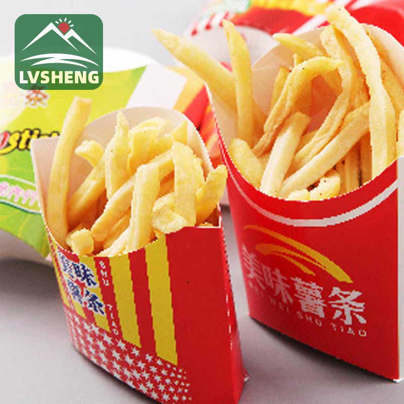 French Fries Packaging Bokosi