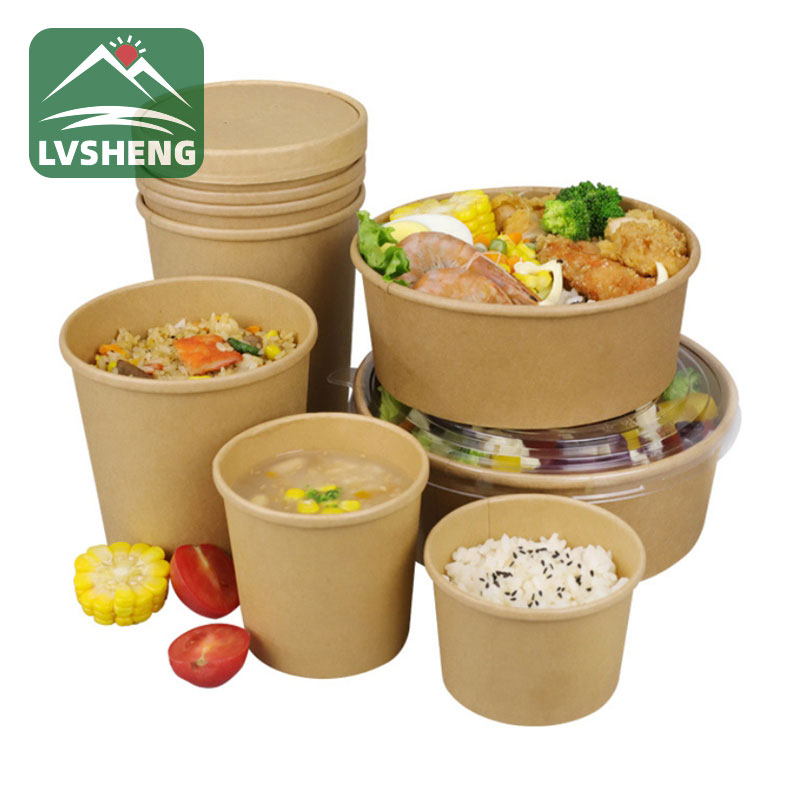 Kraft Paper Soup Bowls