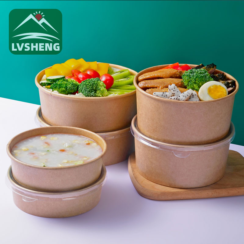Chotsani Kraft Paper Salad Bowl